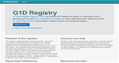 Desktop Screenshot of g1dregistry.org